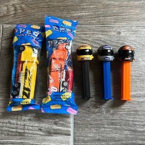 PEZ NASCAR set of 5 Dispensers